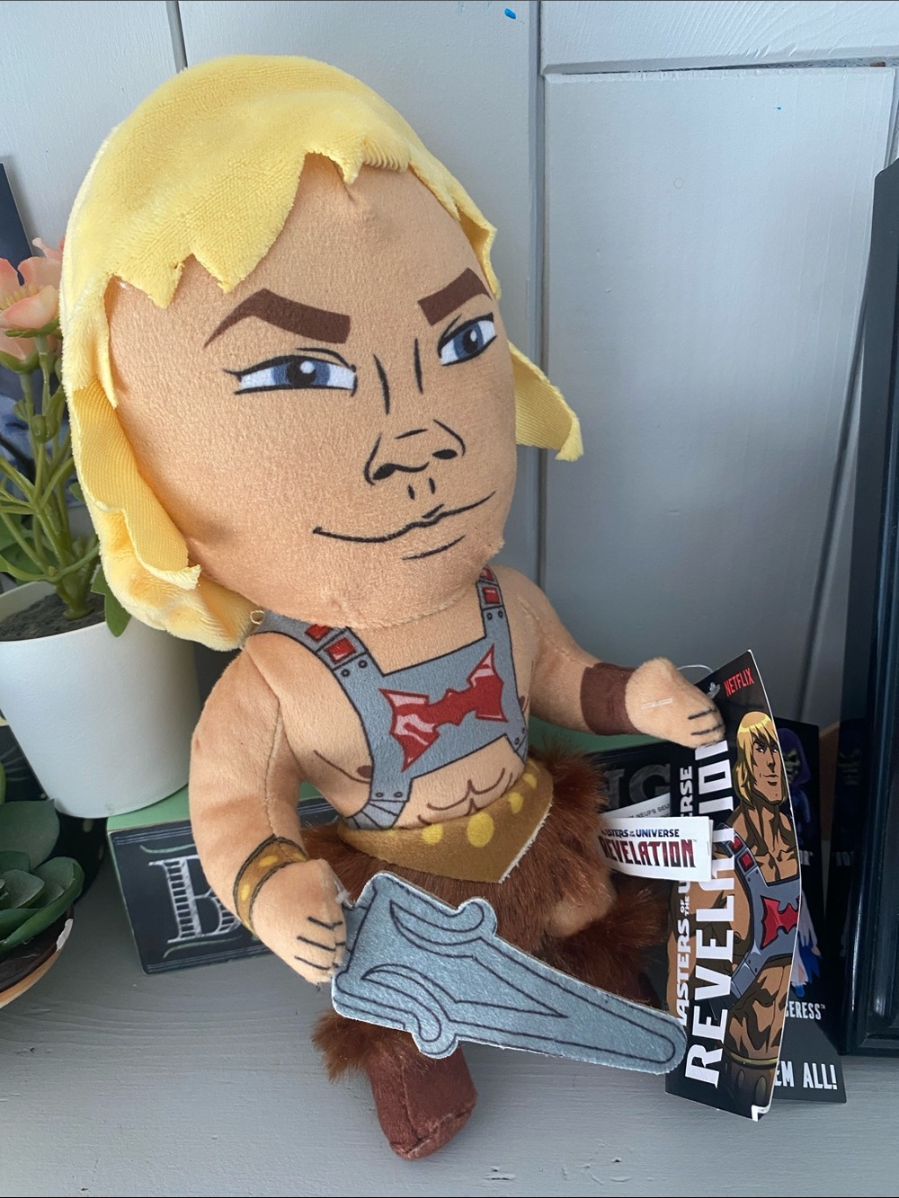 New🌈 Mattel Masters of the Universe He-Man Plush Doll